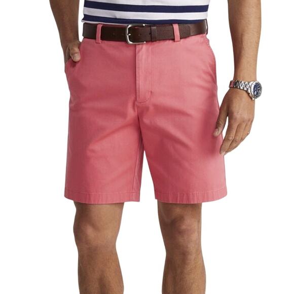 VINEYARD VINES Jetty Red 9 Inch Stretch Breaker Shorts ~ Men's Size 30 - Picture 1 of 8